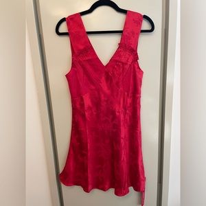 REALISATION PAR “Roxy” dress in Red Dragon silk